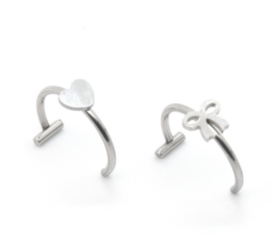 Hexingsheng Jewelry | Contact حلقة الشفاه بدون ثقب بديل أنيق للثقب