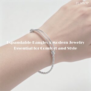 Hexingsheng Jewelry | Expandable Bangle: Un accesorio de joyería moderno esencial para comodidad y estilo