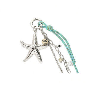 Modern Decorative Keychains with Multi Style Charm Elements